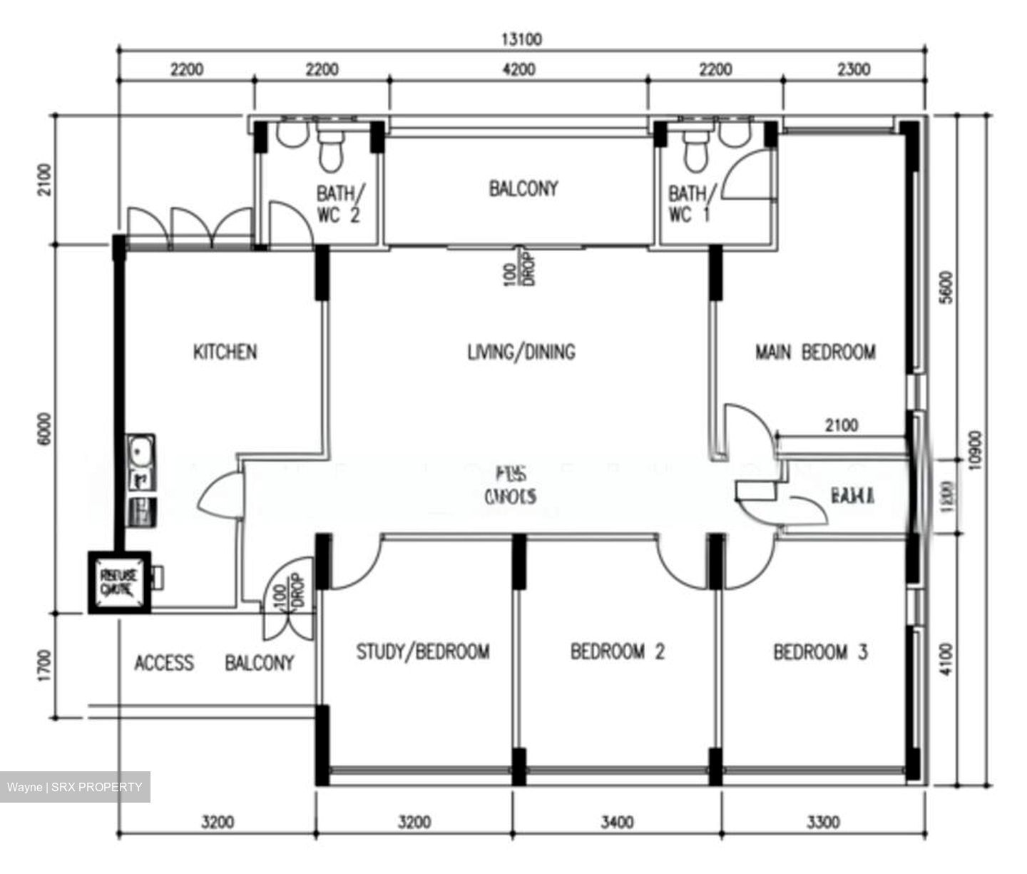 Blk 1 Toh Yi Drive (Bukit Timah), HDB 5 Rooms #568837201